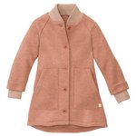 disana boiled wool coat in the colour rosé